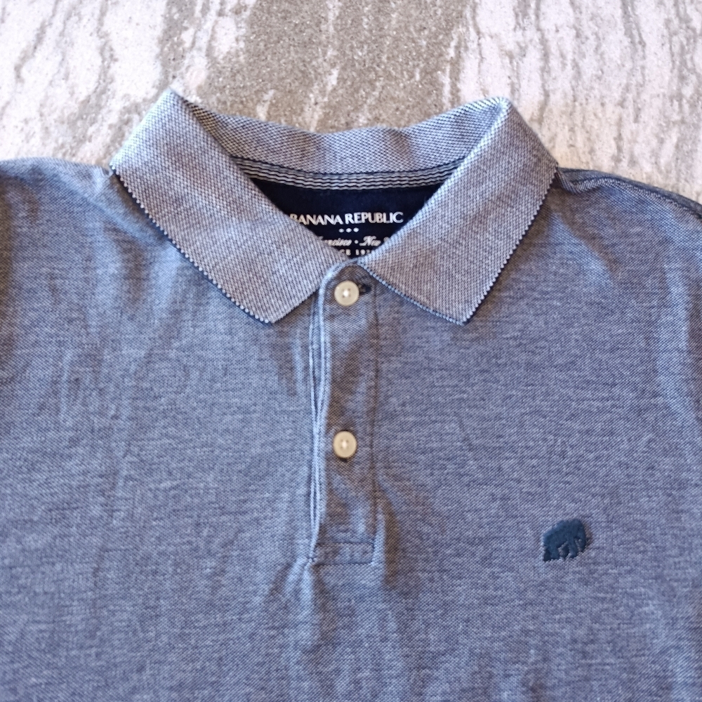 Banana Republic Men's Polo Shirt Size Large